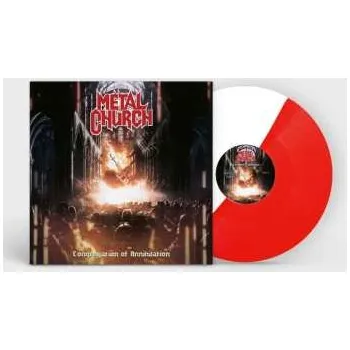 Zahraniční hudba LP Metal Church: Congregation Of Annihilation(red/white Split Vinyl 2023