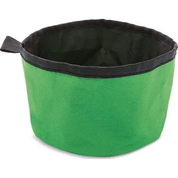 Miska pro psa Textilní miska na krmení, zelená