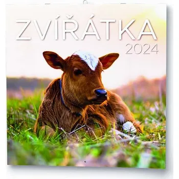 Kalendář Nástěnný kalendář - Poznámkový - Zvířátka