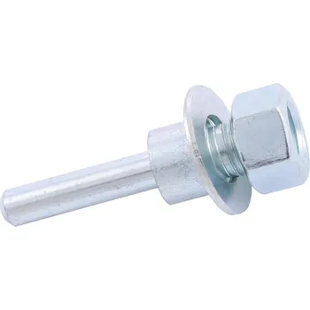 Stopka - unašeč na vrtačku 3/8"-24 - 6 mm, závit 10 mm, pro karbidové rašple