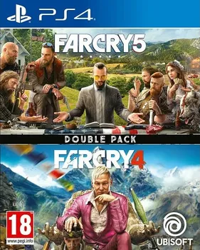 Hra pro PlayStation 4 Far Cry 4 + Far Cry 5 Double Pack PS4