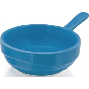 Modrá miska na olivy