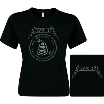 dámské triko Metallica - Never Cared For What They Do