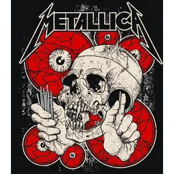 Nášivka nášivka na záda, zádovka Metallica