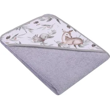 Dětská osuška s kapucí DuetBaby Barva: Grey Deer