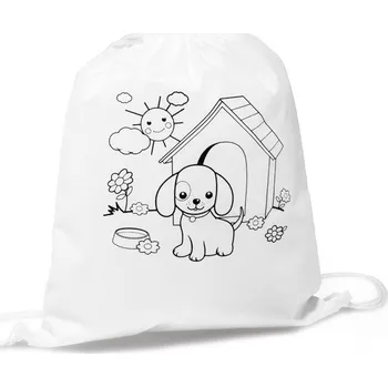 Městský batoh Draws dětský sportovní batoh na vybarvení