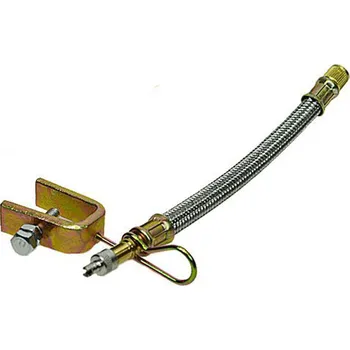 Příslušenství ke kompresoru Prodloužení ventilku kola s držákem 150mm, kov