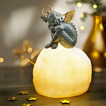 Weltbild Dráček Kalani s LED sněhovou koulí 481022