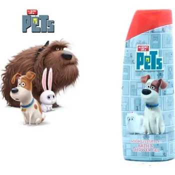 Mýdlo BS SECRET LIFE OF PETS Sprchový gel + pěna 400ml