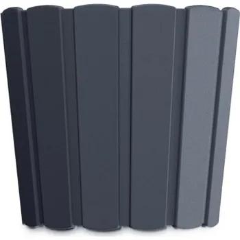 Zahrada PROSPERPLAST Květináč - BOARDEE BASIC Průměr: 12 cm, Barva: antracit
