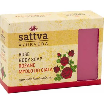 Mýdlo SATTVA Ájurvédské mýdlo Růže