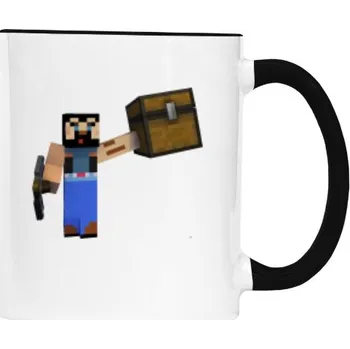 Hrnek malý barevný s potiskem Lahodný napoj z bedny