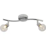 Brilliant 21213/15 Stropní svítidlo BULB 2 chrom + čiré sklo