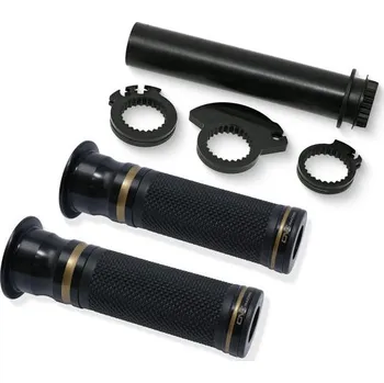 Chránič ruky pro motocykl CNC Racing ITALY Univerzální gripy CNC RACING model EVO BICOLOR (pár) Barva: zlatá