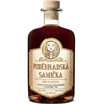 Likér Poděbradská samička 35% 0,2l dárková krabička