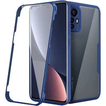 Pouzdro na mobilní telefon Beweare 360 oboustranný TPU kryt na Xiaomi Redmi Note 12s - modrý
