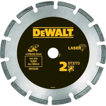 Řezný kotouč Dia řezný kotouč 230mm DeWALT DT3773