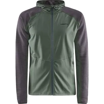 Oblečení a móda Craft mikina ADV HiT Zip Hoodie Barva: khaki, Velikost: XL