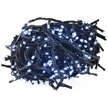 Vánoční dekorace Cortina Vánoční osvětlení světýlka řetěz 400LED venkovní studená bílá