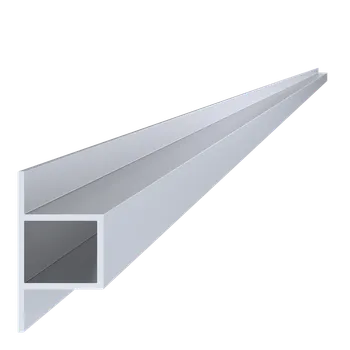 Stavební profil T profil uzavřený 40x35x75mm, L-6000mm, bez povrchové úpravy