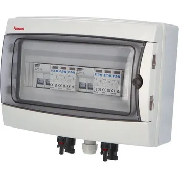 modulární přístroj a rozvaděč FAMATEL Skříň rozvodná pro fotovoltaiku fr39121-DC-0-2-2 fr015e