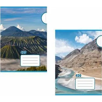 NO NAME Školní sešit 420, A4, čistý, 20 listů ,balení 20 ks 24699