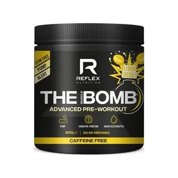 Anabolizér Reflex Nutrition The Muscle BOMB Caffeine Free 400g lemon sherbet