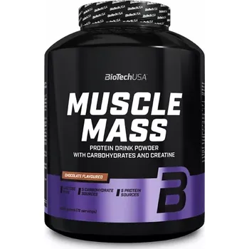 Protein BioTech USA Muscle Mass 4000 g čokoláda