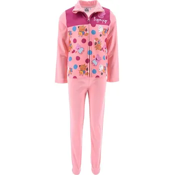 Dívčí mikina Světle růžová dívčí tepláková souprava Peppa Pig Velikost: 98