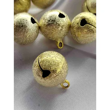 Rolničky Ø20 mm barva zlatá světlá