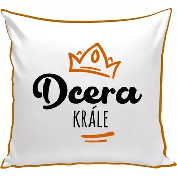 Polštář Polštář barevný 32x32 cm Dcera krále