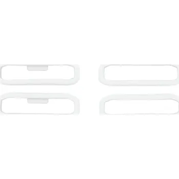 Příslušenství k chytrým hodinkám Silikonové poutko Garmin (pro QuickFit 26), white, 4ks