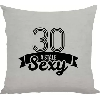 Polštář Polštář lněný 40x40 cm Stále sexy