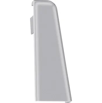 soklová lišta LOGOCLIC Koncová krytka, stříbrný, 4 ks EK_9899_K50