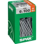 Spax Wirox Univerzální vrut T-Star plus, ø 6 × 100 mm, TX30, zápustná hlava, 100 ks 4191010601006