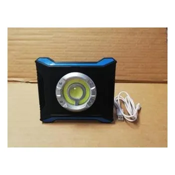 Pracovní světlo LED světlo - montážní a pracovní lampa - nabíjecí s akumulátorem, 3 světelné funkce + powerbanka, 18W/5W, 5V, 7000K, 1600LM/650LM, 16088
