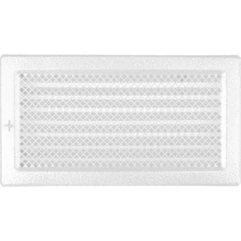 Větrací mřížka Větrací mřížka, 170 × 160 mm, ocel, bílá MSZ2-B