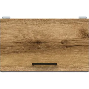 Kuchyňská skříňka BRW Junona Line horní skříňka GO/50/30, bílá/dub delano světlý