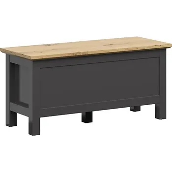Úložný box BRW HESEN truhla KUFER, grafit/dub artisan