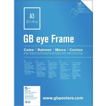 Fotoalbum GB eye Fotorámeček, 29,7 × 42 cm, dřevěný, bílý&nbsp;BH088