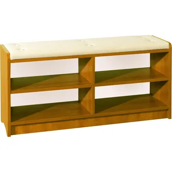 Botník MEBLOCROSS MOANA lavice olše/krémová