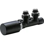 Conecterm Termostatický ventil H rohový, M30 × 1,5, mosaz, nerezová ocel, plast, guma, rohový 93979005005