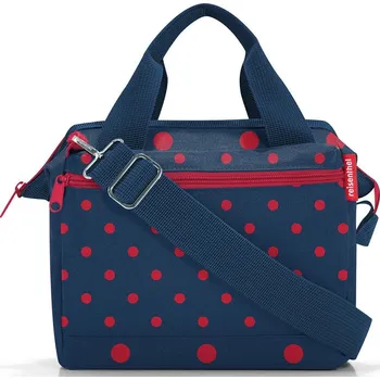 Kabelka Reisenthel, Taška Allrounder Cross Mixed s tečkami tmavomodrá - Formadore