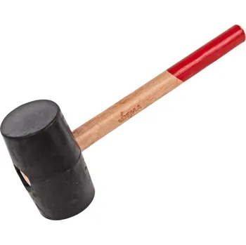 Kladivo DEMA Gumové kladivo s dřevěnou násadou 65 mm