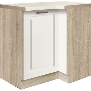 Kuchyňská skříňka Fadome Dolní rohová kuchyňská skříňka Smart 15D, levá Zvolte korpus: Dub sonoma