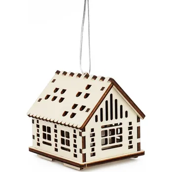 Vánoční dekorace Kúzlo dreva Střední domeček Koliba