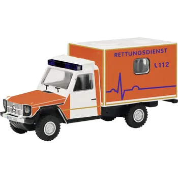 Modelová železnice Schuco 452674300 H0 model zásahového vozidla Mercedes Benz Křížový G