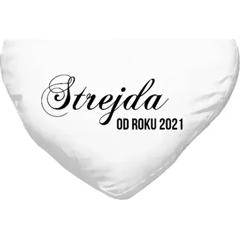 Polštář Polštář srdce 40x35 cm Strejda od roku