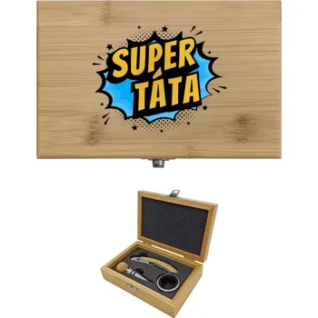 Dřevěná hračka Sada k vínu dřevěná Supertáta - bublina