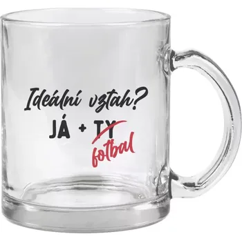 Hrnek 330 ml - skleněný Ideální vztah